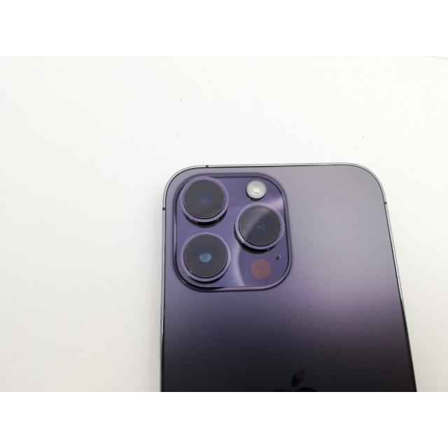 【中古】Apple 国内版 【SIMフリー】 iPhone 14 Pro Max 1TB ディープパープル MQ9N3J/A【新宿】保証期間１ヶ月【ランクB】の画像