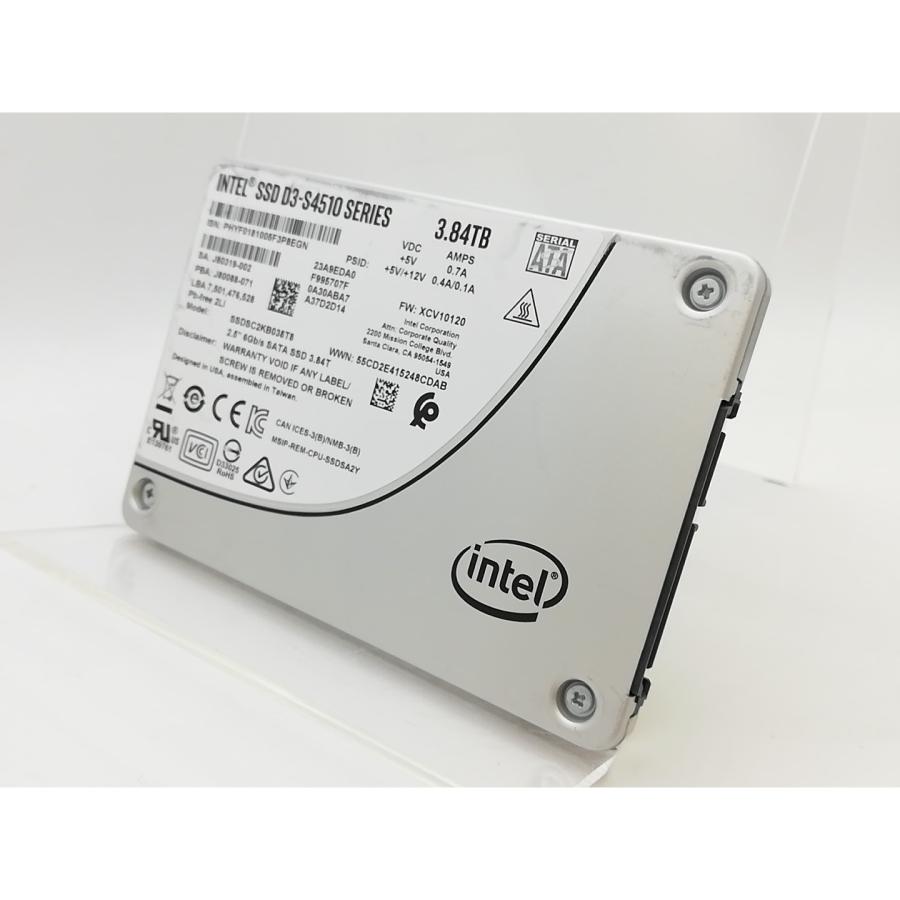 中古】Intel SSD D3-S4510 シリーズ SSDSC2KB038T8 3.8TB/SSD