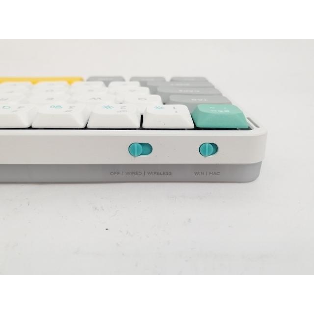 中古】Nuphy Air60 V2 Wireless Mechanical Keyboard Wisteria (55gf