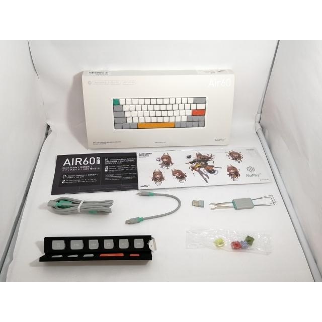 中古】Nuphy Air60 V2 Wireless Mechanical Keyboard Wisteria (55gf
