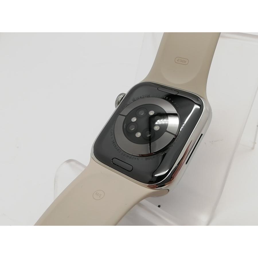 中古】Apple Apple Watch Series7 41mm Cellular シルバーステンレス 