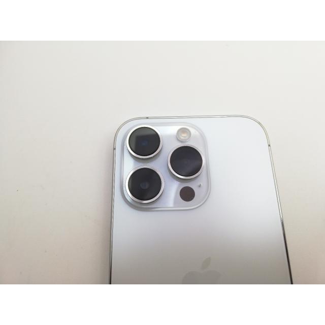 【中古】Apple 楽天モバイル 【SIMフリー】 iPhone 14 Pro 128GB シルバー MQ013J/A【仙台イービーンズ】保証期間１ヶ月【ランクC】の画像