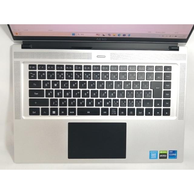 【中古】GIGABYTE AERO 16 (Intel 12th Gen) XE5 【i7-12700H 32G 2T(SSD) RTX3070Ti WiFi 16LCD(3840x2400)】【新宿】保証期間１ヶ月【ランクC】の画像