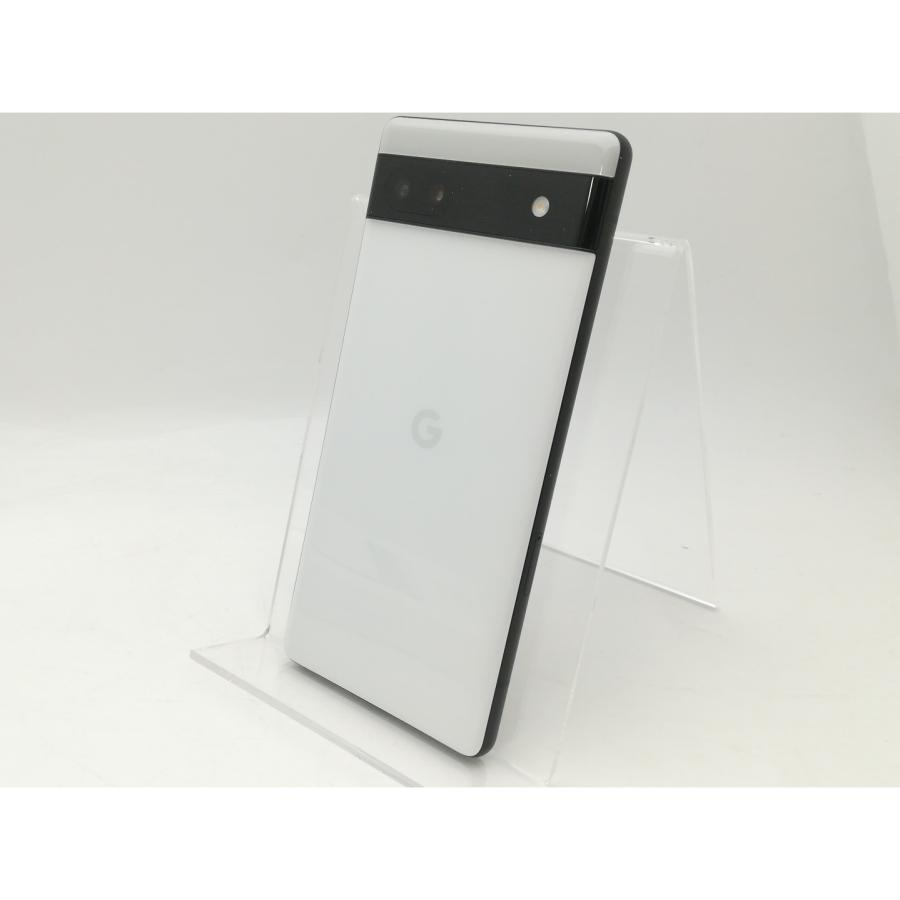 中古】Google au 【SIMフリー】 Pixel 6a チョーク 6GB 128GB GB17L