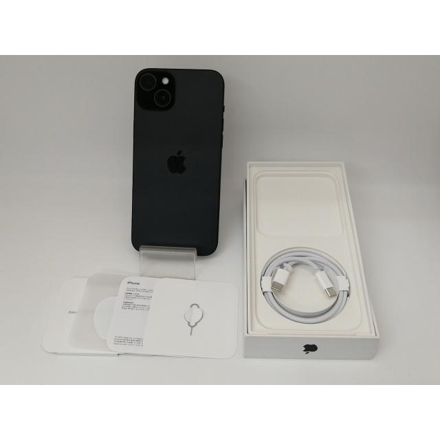【中古】Apple 国内版 【SIMフリー】 iPhone 15 Plus 256GB ブラック MU0F3J/A【戸塚】保証期間１ヶ月【ランクA】の画像