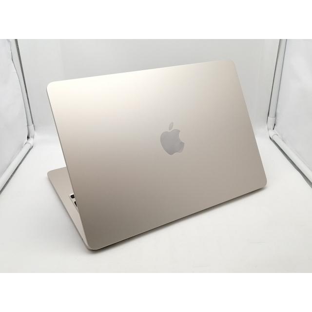 【中古】Apple MacBook Air 13インチ CTO (M3,2024) スターライト M3(CPU:8C/GPU:8C)/8G/256G【新宿2】保証期間１ヶ月【ランクA】の画像