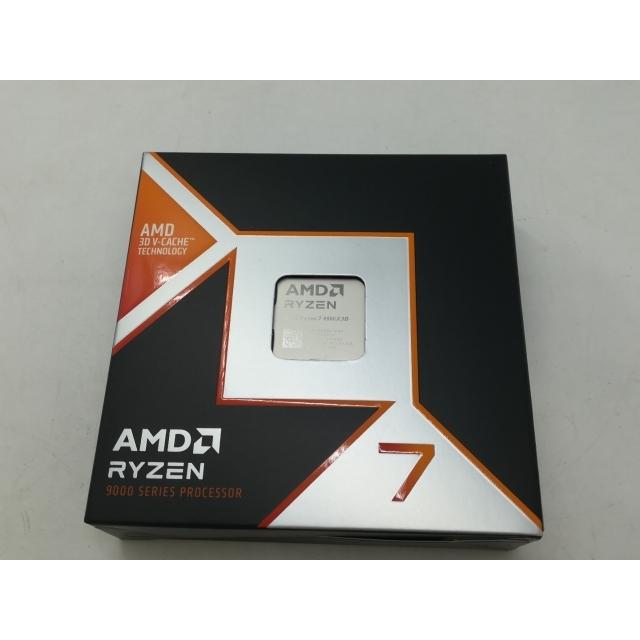 未使用】AMD Ryzen 7 9800X3D (4.7GHz/TC:5.2GHz) BOX AM5/8C/16T/L3
