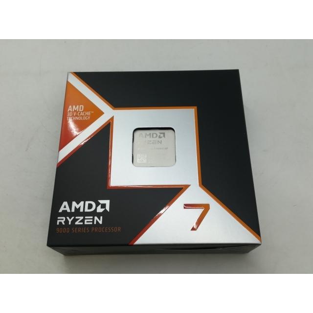 未使用】AMD Ryzen 7 9800X3D (4.7GHz/TC:5.2GHz) BOX AM5/8C/16T/L3