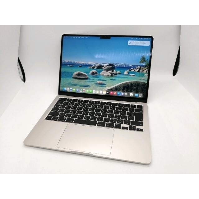 MacBookAir M2 スターライト　未使用に近い 中古】Apple MacBook Air 13インチ CTO (M2,2022) スターライト M2(CPU