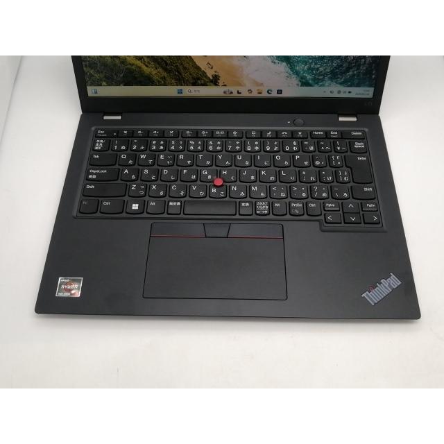 【中古】Lenovo ThinkPad L13 Gen 4 AMD 21FN001GJP ブラック【R3-7330U 16G 256G(SSD) WiFi 13.3LCD】【広島本通】保証期間１ヶ月【ランクA】の画像