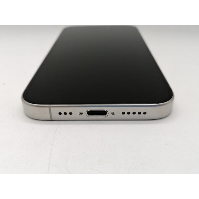 【中古】Apple 国内版 【SIMフリー】 iPhone 15 Pro 128GB ホワイトチタニウム MTU83J/A【吉祥寺】保証期間１ヶ月【ランクA】の画像