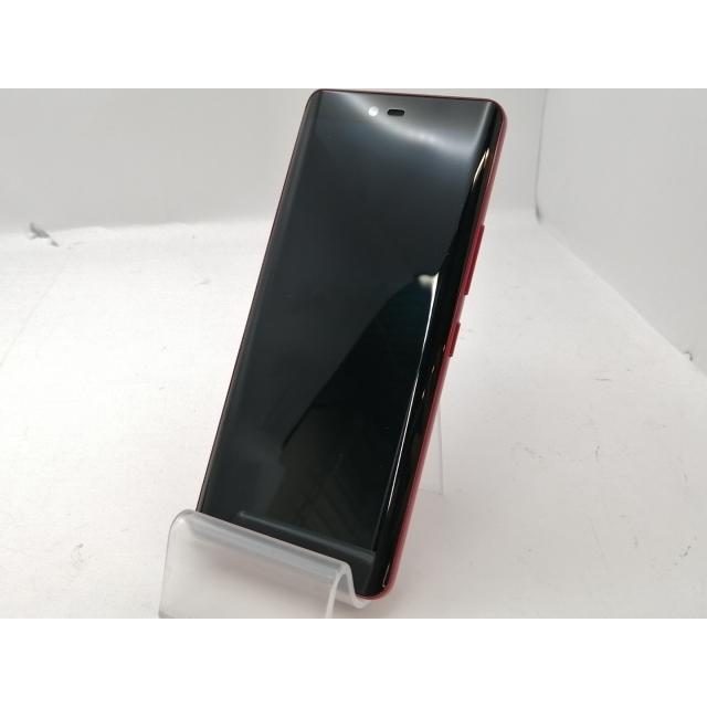 中古】Wiko 楽天モバイル 【SIMフリー】 Rakuten Hand 5G クリムゾン