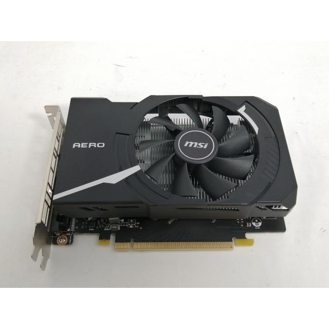 中古】MSI GeForce GTX 1650 D6 AERO ITX OCV1 GTX1650/4GB(GDDR6)/PCI