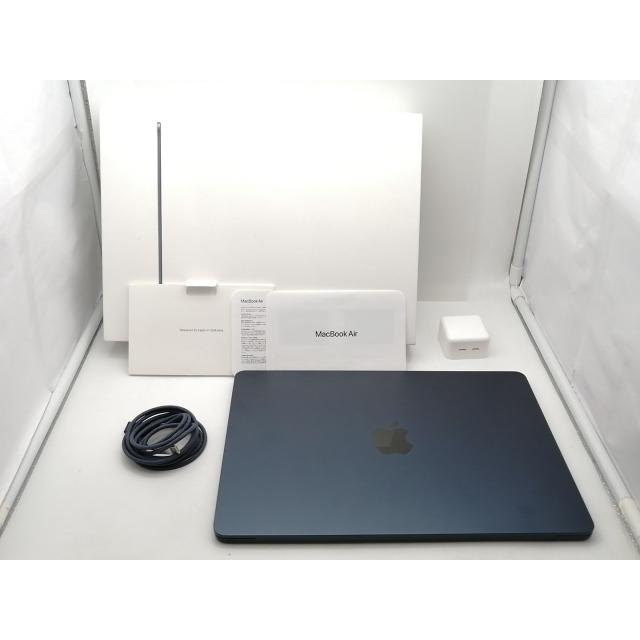 【中古】Apple MacBook Air 13インチ (M4,2025) M4(CPU:10C/GPU:10C) 16GB/512GB ミッドナイト MW133J/A【新宿2】保証期間１ヶ月【ランクA】の画像