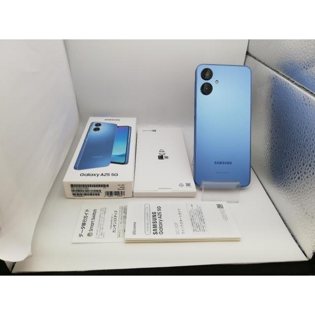 中古】SAMSUNG docomo 【SIMフリー】 Galaxy A25 5G ブルー 4GB 64GB