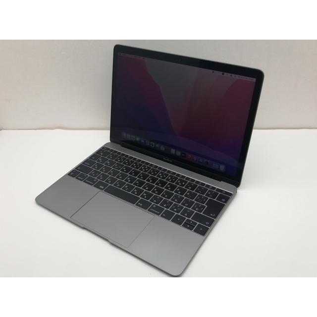 中古】Apple MacBook 12インチ CoreM3:1.2GHz 256GB スペースグレイ