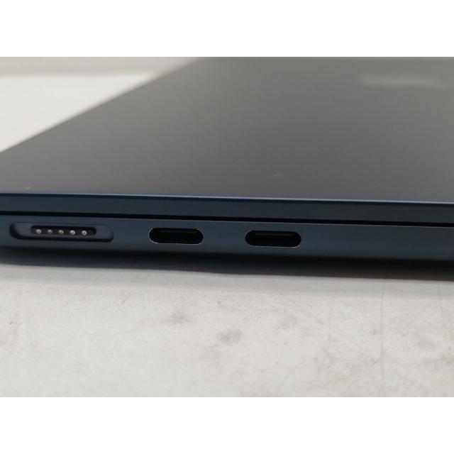 【中古】MacBook Air 13インチ  M3(CPU:8C/GPU:10C) 16GB/512GB ミッドナイト MXCV3J/A (13インチ, M3, 2024)【仙台イービーンズ】保証期間１ヶ月【ランクB】の画像