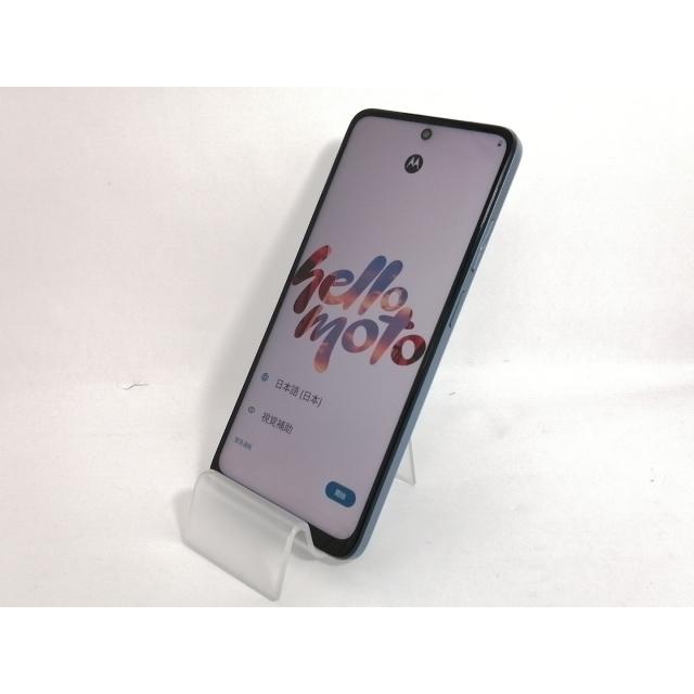 中古】MOTOROLA 国内版 【SIMフリー】 moto g05 ミスティブルー 8GB