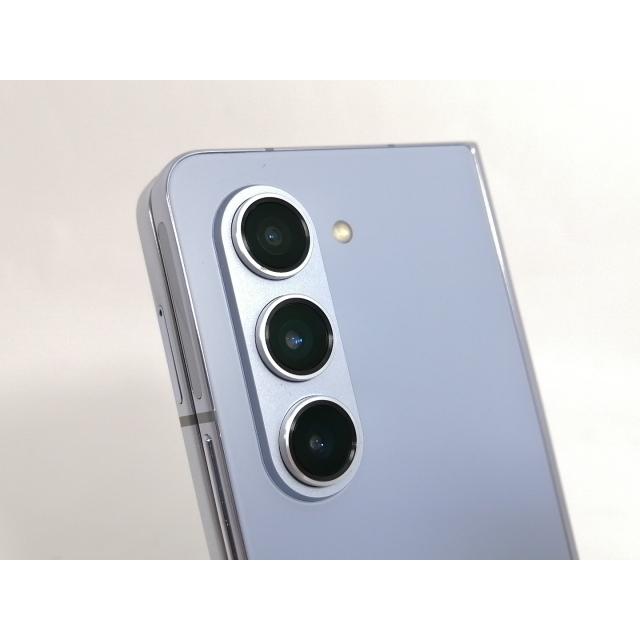 中古】SAMSUNG au 【SIMフリー】 Galaxy Z Fold5 アイシーブルー 12GB