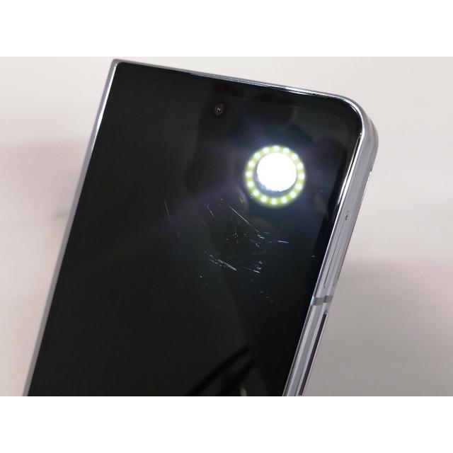 中古】SAMSUNG au 【SIMフリー】 Galaxy Z Fold5 アイシーブルー 12GB