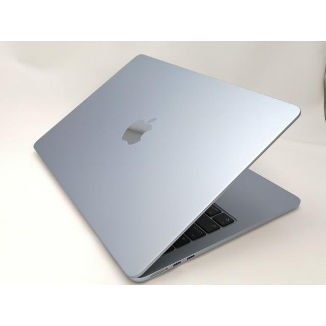 【中古】Apple MacBook Air 13インチ (M4,2025) M4(CPU:10C/GPU:8C) 16GB/256GB スカイブルー MC6T4J/A【新宿2】保証期間１ヶ月【ランクA】の画像
