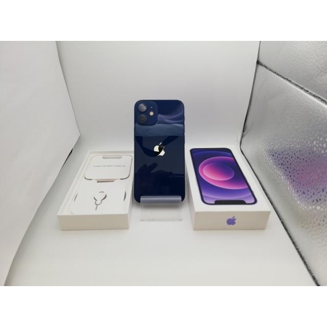 【未使用品★期間限定出品】Applecare有★iPhone12 mini★ iPhone 12 mini 【中古】Apple au 【SIMロック解除済み】 64GB ブルー