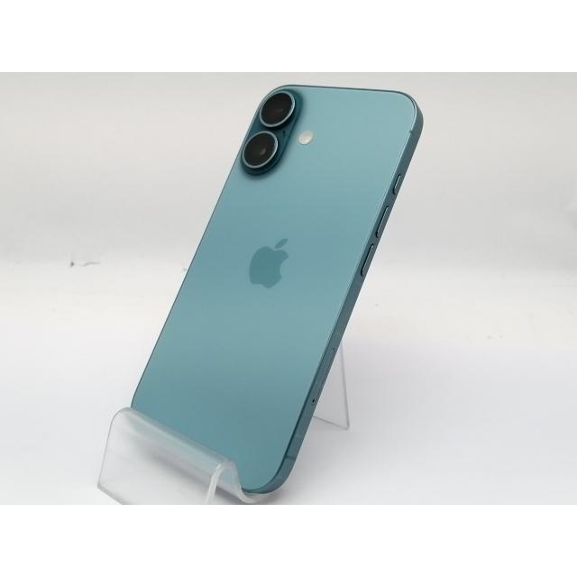 中古】Apple 国内版 【SIMフリー】 iPhone 16 128GB ティール MYDV3J/A