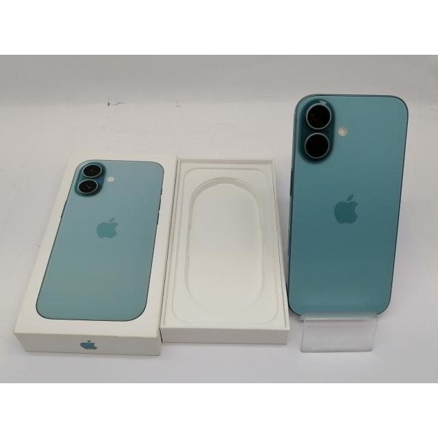 中古】Apple 国内版 【SIMフリー】 iPhone 16 128GB ティール MYDV3J/A