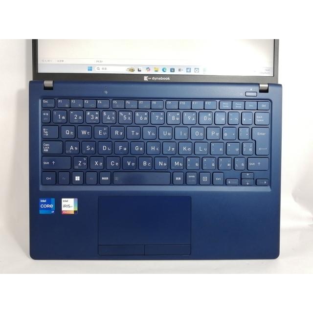 【中古】Dynabook dynabook XZ XZ/HW W6XZHW7BAL ダークテックブルー【i7-1360P 32G 1T(SSD) WiFi 13.3LCD】【新宿】保証期間１ヶ月【ランクC】の画像