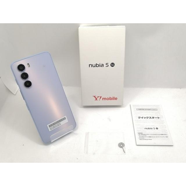 未使用】ZTE ymobile 【SIMフリー】 nubia S 5G 4GB 128GB
