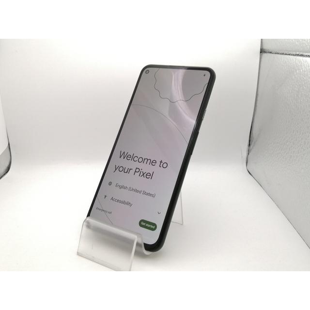 中古】Google SoftBank 【SIMフリー】 Pixel 5a (5G) Mostly Black 6GB