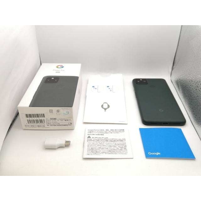 Google Pixel 5a Mostly Black 国内版SIMフリー 中古】Google SoftBank 【SIMフリー】 Pixel 5a (5G) Mostly Black 6GB