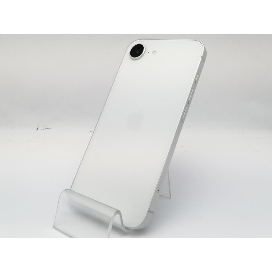 中古】Apple au 【SIMフリー】 iPhone 16e 128GB ホワイト MD1R4J/A