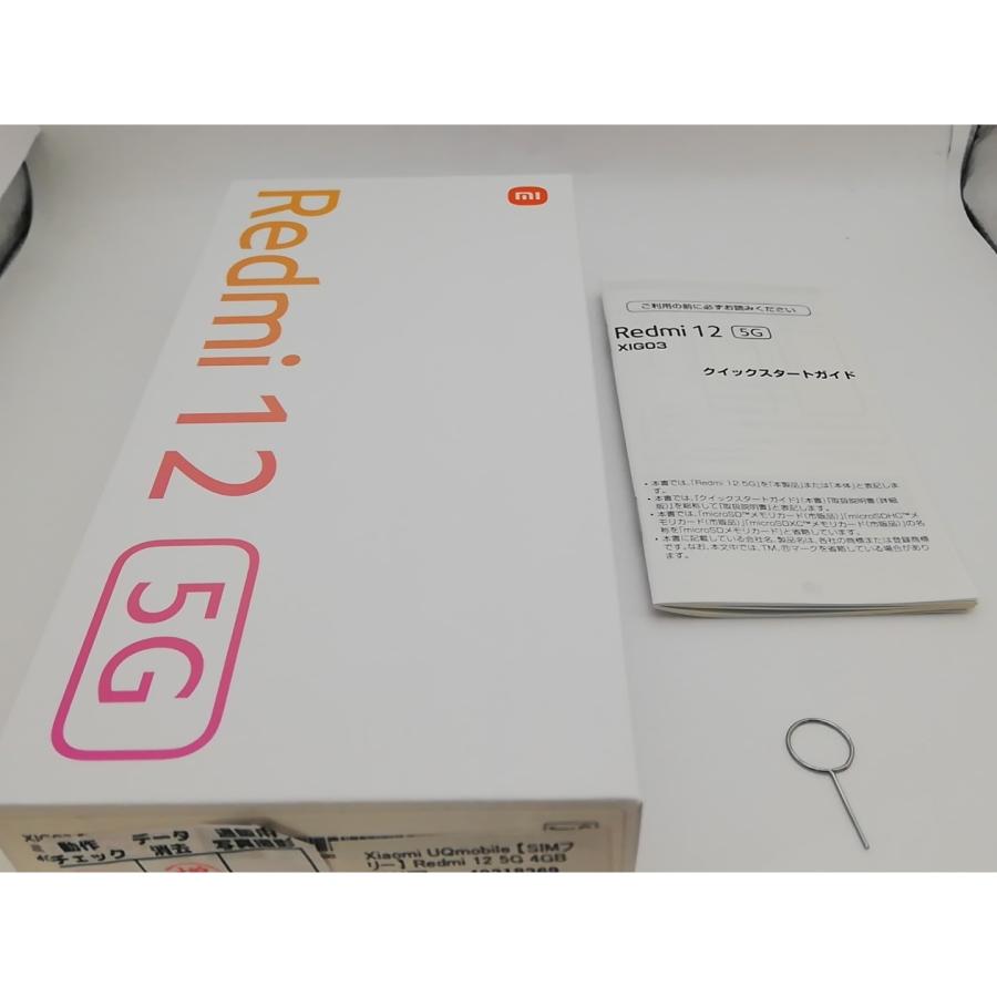 redomi 12 ジャンク品 中古】Xiaomi UQmobile 【SIMフリー】 Redmi 12 5G 4GB 128GB