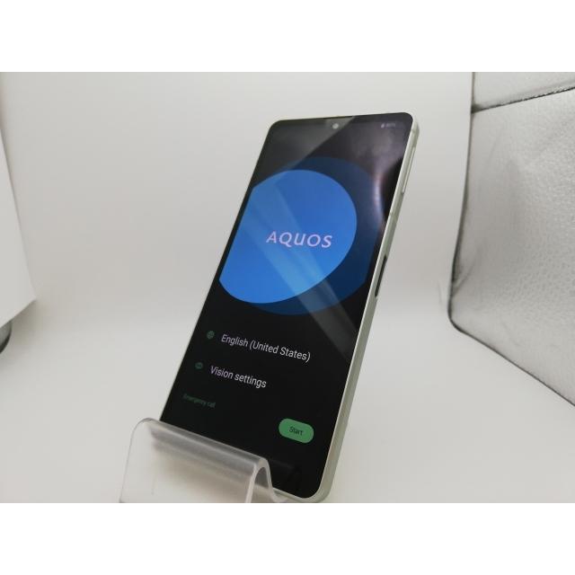 中古】SHARP 国内版 【SIMフリー】 AQUOS sense8 ペールグリーン 6GB