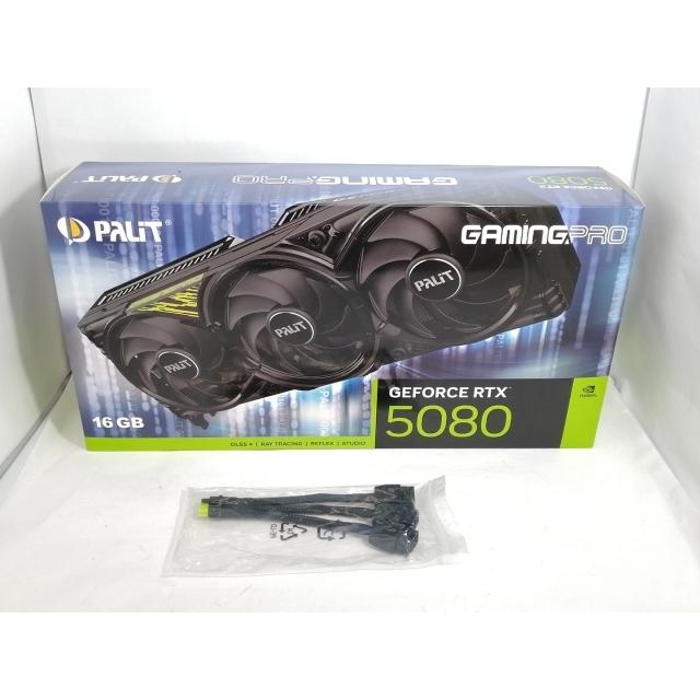 中古】Palit GeForce RTX 5080 GamingPro 16GB (NE75080019T2-GB2031A
