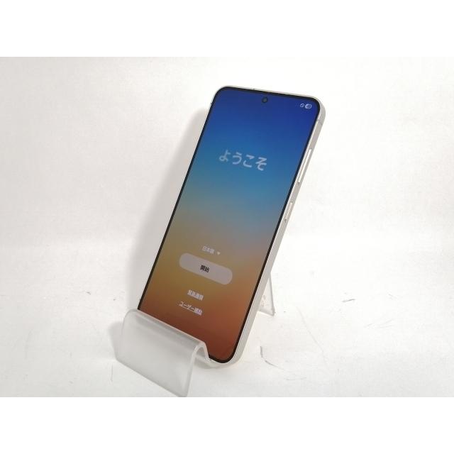 中古】SAMSUNG au 【SIMフリー】 Galaxy S24 アンバーイエロー 8GB