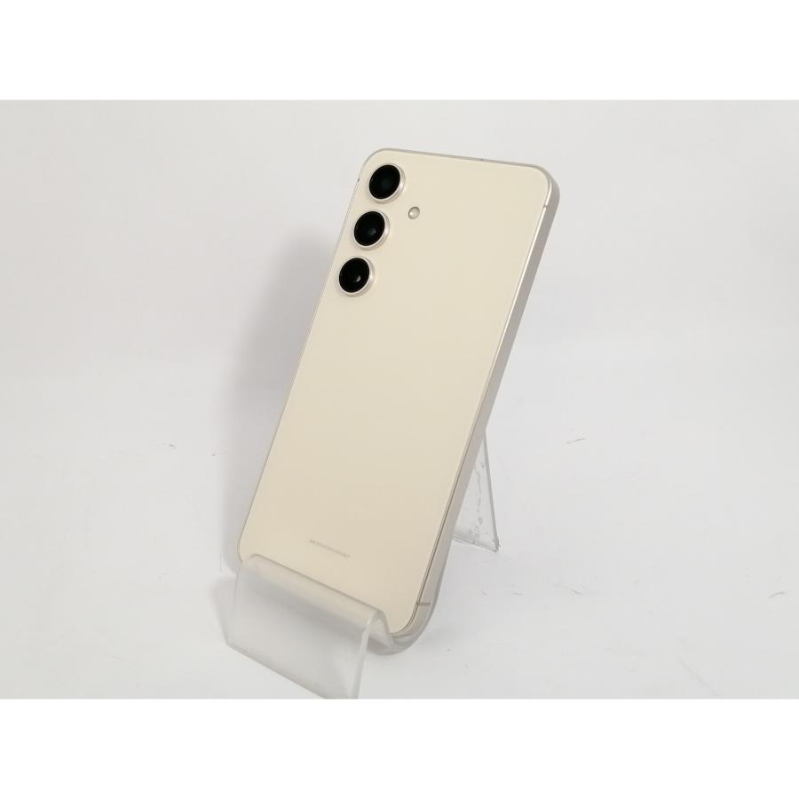 中古】SAMSUNG au 【SIMフリー】 Galaxy S24 アンバーイエロー 8GB