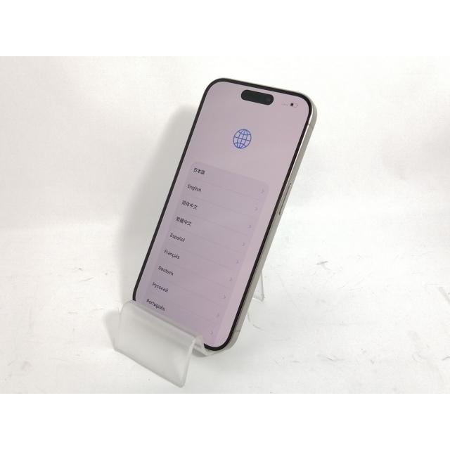 中古】Apple 海外版 【SIMフリー】 iPhone 15 Pro 512GB ナチュラル