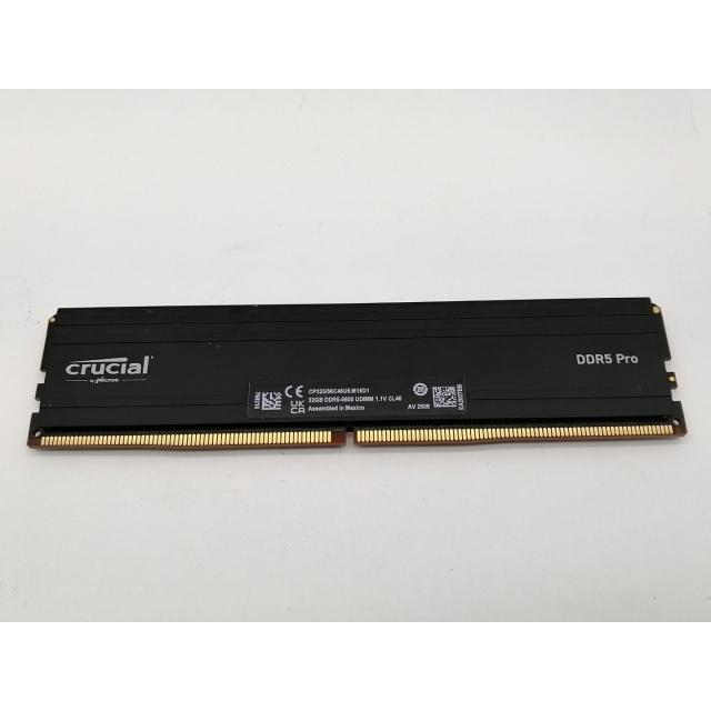 【期間限定値下げ中】DDR5 5600MHz 32GB【未使用品】 中古】DDR5 32GB DDR5-5600(PC5-44800)【デスクトップPC用】【新宿