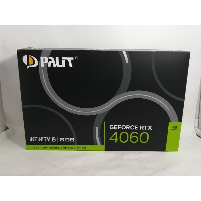 中古】Palit NE64060019P1-1070L (GeForce RTX 4060 Infinity 2 8GB