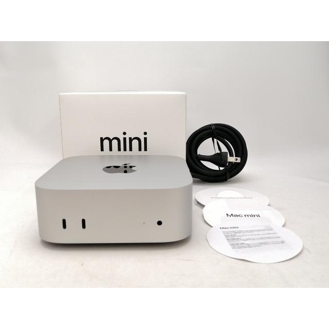 中古】Apple Mac mini M4(CPU:10C/GPU:10C) 24GB/512GB シルバー