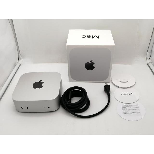 中古】Apple Mac mini M4(CPU:10C/GPU:10C) 16GB/512GB シルバー