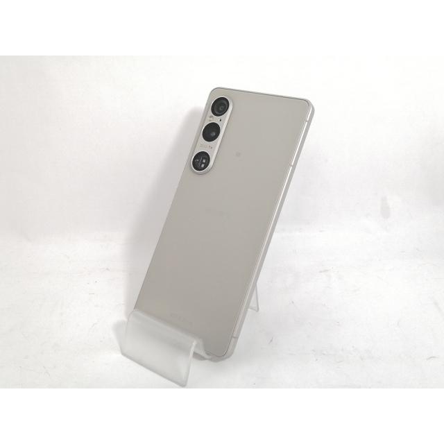 中古】SONY au 【SIMフリー】 Xperia 1 VI プラチナシルバー 12GB
