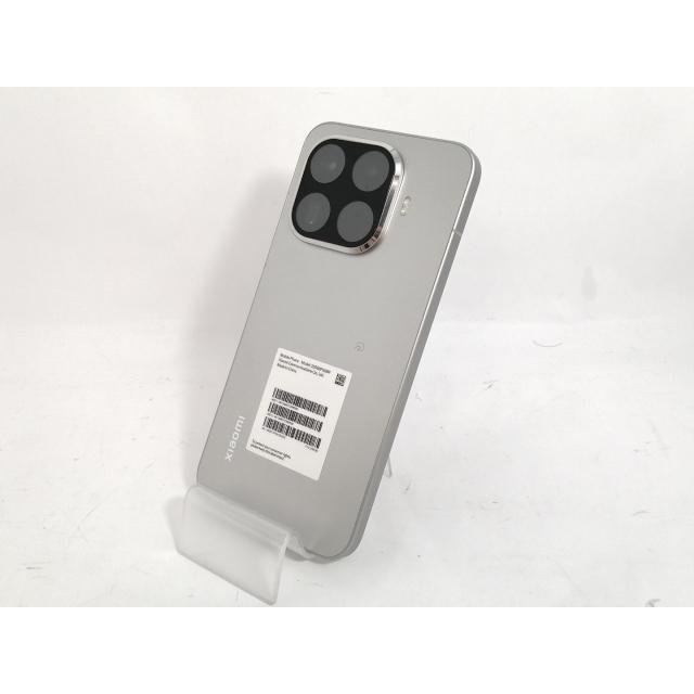 中古】Xiaomi 国内版 【SIMフリー】 Xiaomi 15T Pro グレー 12GB 256GB