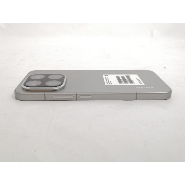 中古】Xiaomi 国内版 【SIMフリー】 Xiaomi 15T Pro グレー 12GB 256GB