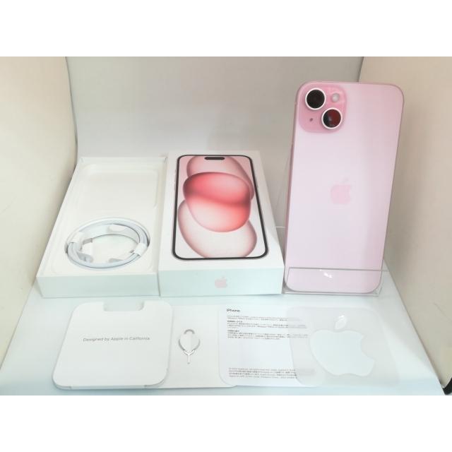 中古】Apple 国内版 【SIMフリー】 iPhone 15 Plus 256GB ピンク 