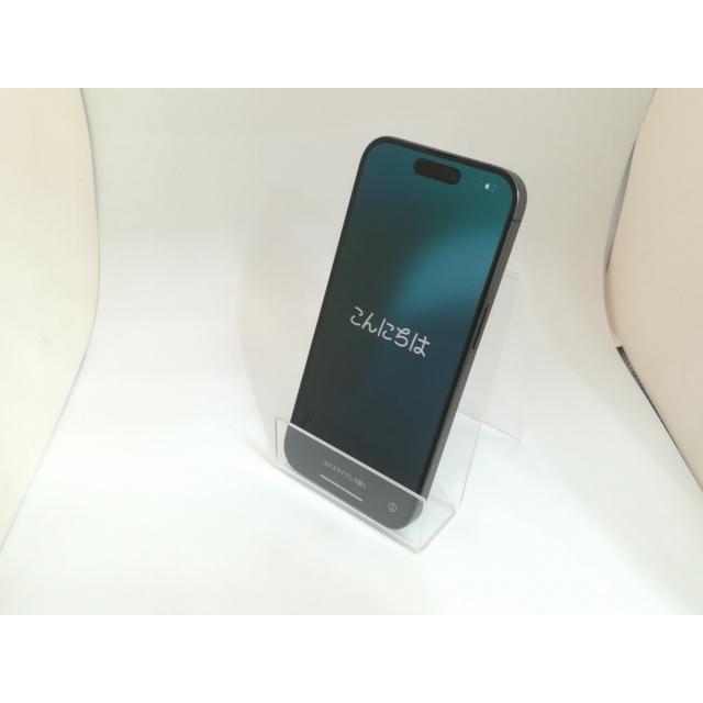 中古】Apple 国内版 【SIMフリー】 iPhone 15 Pro 256GB ブラック 