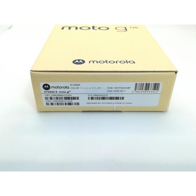 未使用】MOTOROLA 国内版 【SIMフリー】 moto g05 フレッシュ