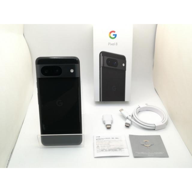 中古】Google au 【SIMフリー】 Pixel 8 オブシディアン 8GB 128GB